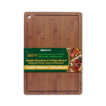 Zaruesh Extra Large Bamboo Cutting Board 17"x12"
