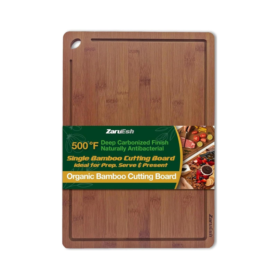 bamboo_board_1080x1080_matching_bg Zaruesh Extra Large Bamboo Cutting Board 17"x12" - Image 1